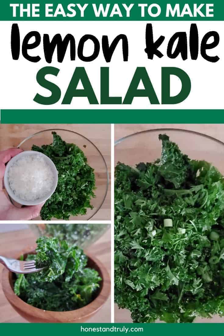 Lemon kale salad recipe
