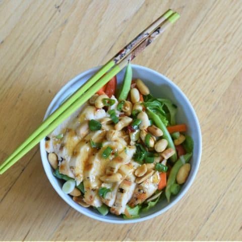 Kung Pao Chicken Salad