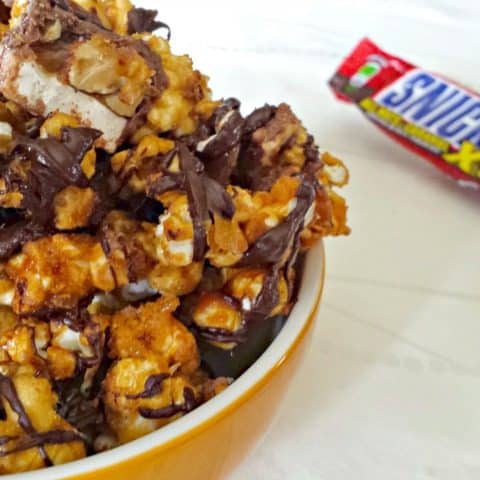 Snickers Popcorn Recipe