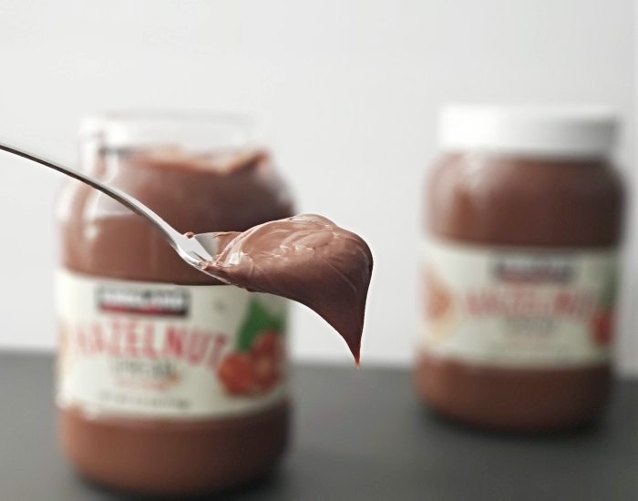 Spoon of knockoff nutella