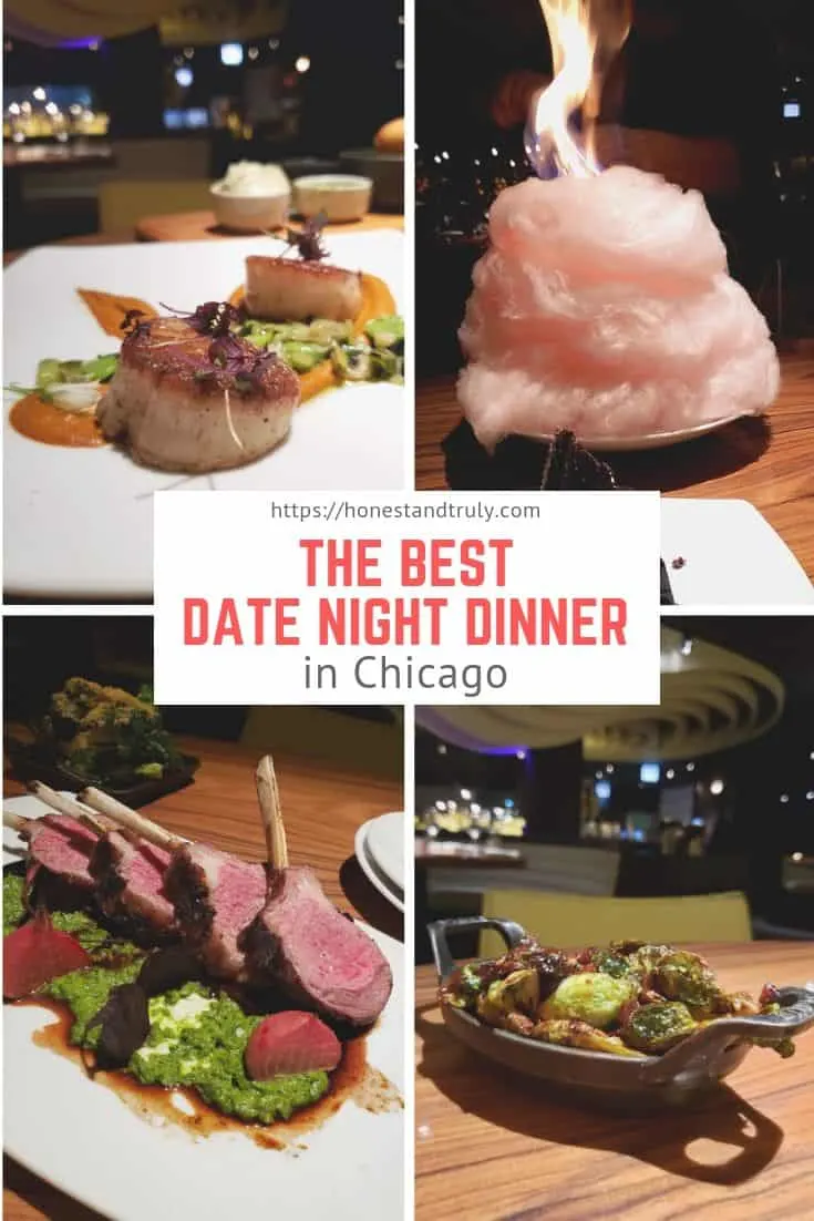 STK: best Chicago date night restaurant. This upscale and modern steakhouse offers so much more than steak. Enjoy fun cocktails and a live DJ in addition to new interpretations of classic dishes. You won't go home hungry #datenight #chicago #restaurant #steak