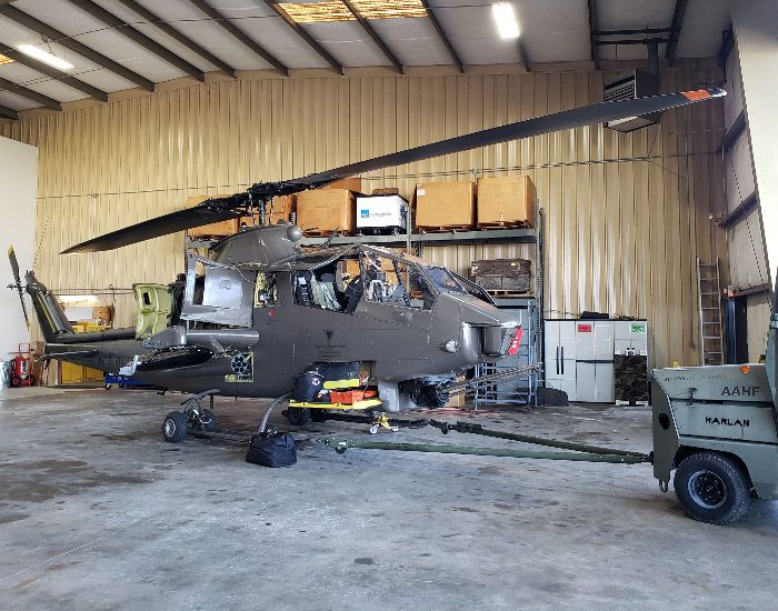 Army Aviation Museum helicopter