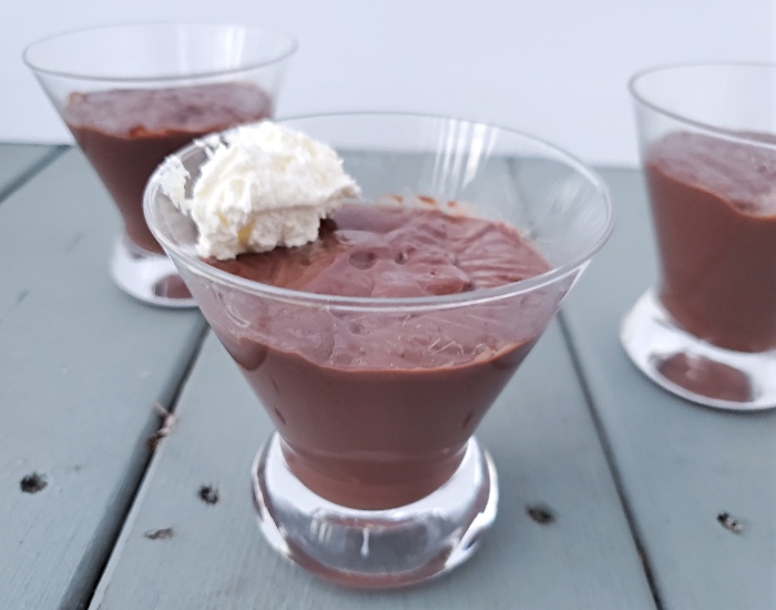 Perfect homemade chocolate pudding