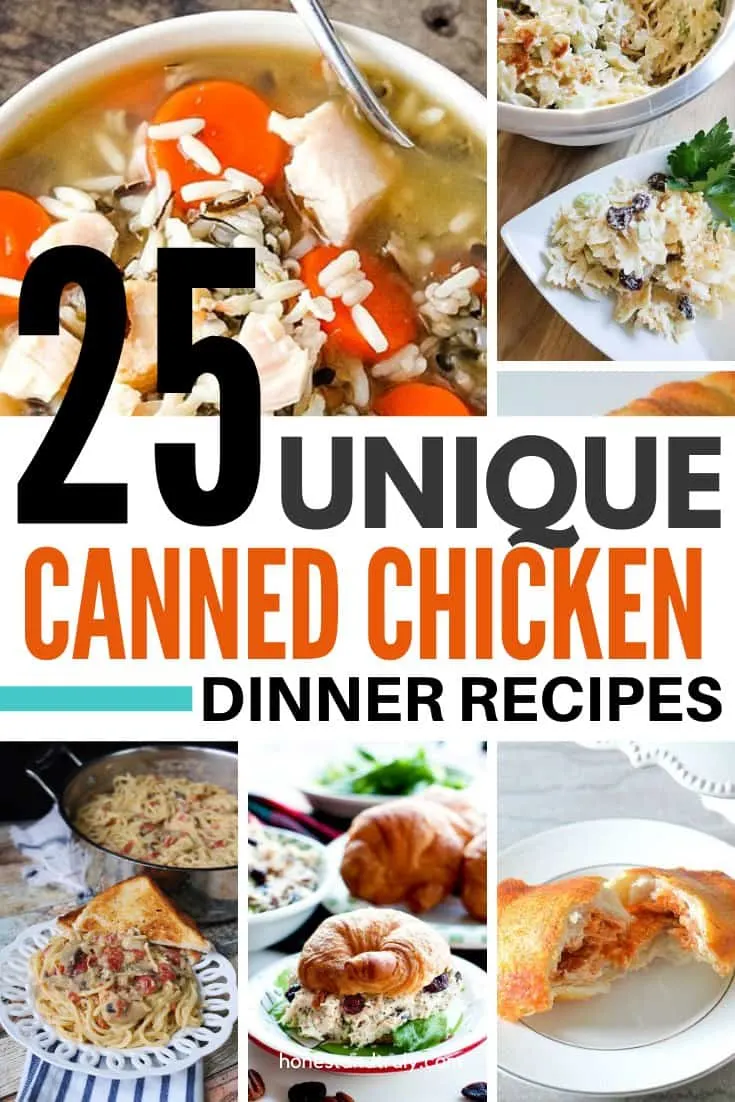 25 canned chicken recipes