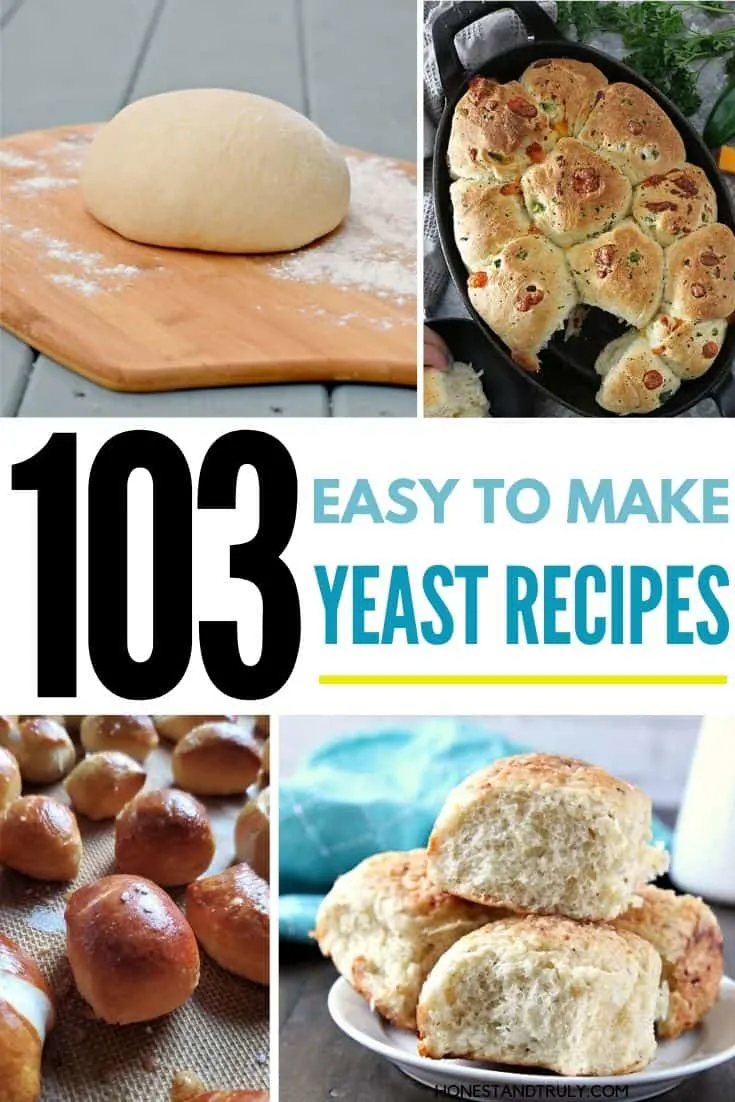 103 easy yeast recipes