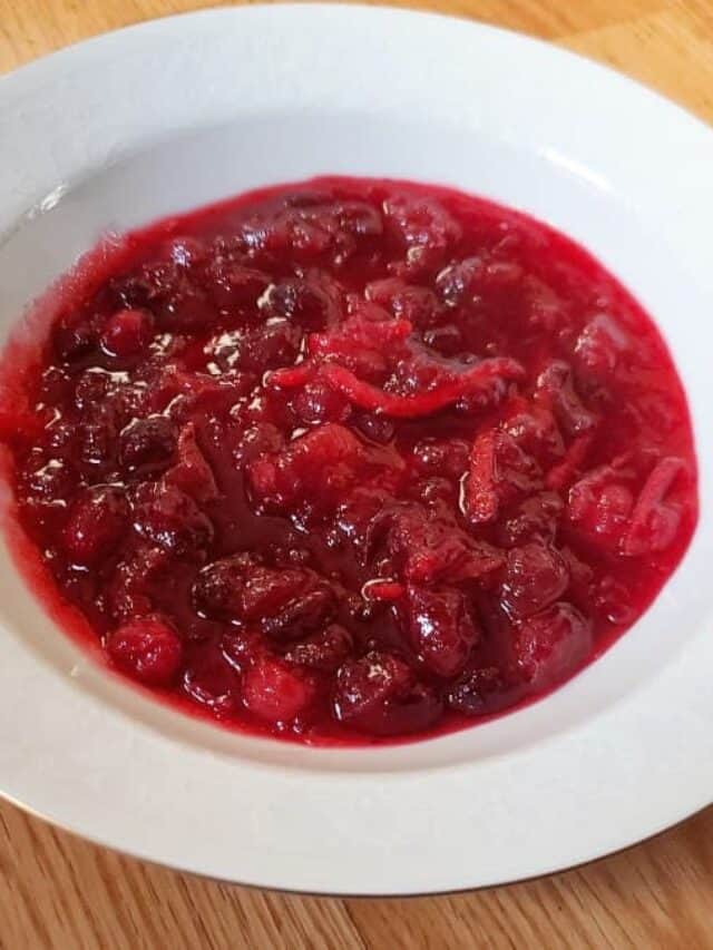 15 Minute Orange Cranberry Sauce - Honest And Truly!