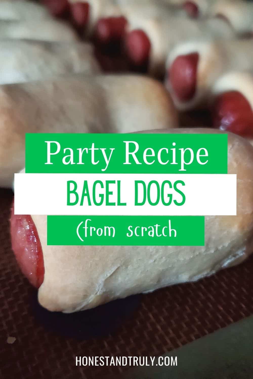 Bagel Dogs Using Simple Homemade Crescent Roll Dough