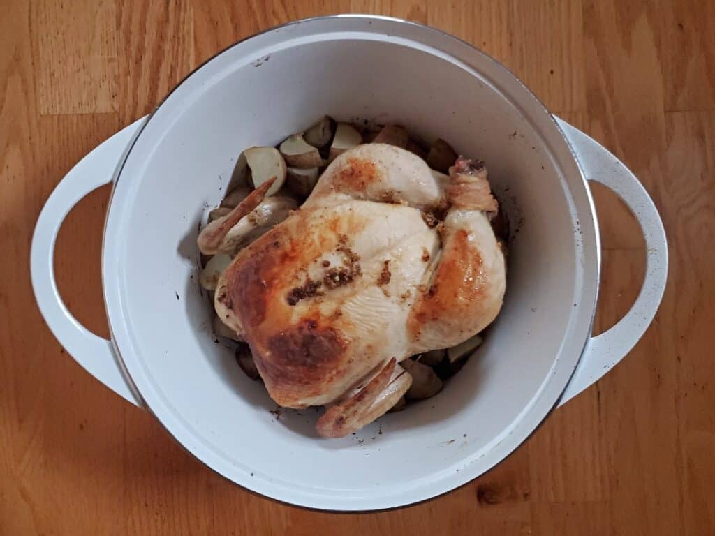 Lemon Roasted Chicken: A Perfect One Pot Meal