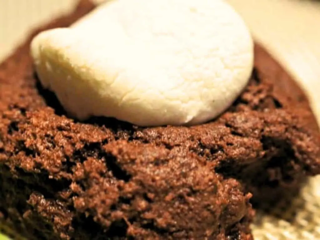 Image shows hot chocolate cookie recipe.