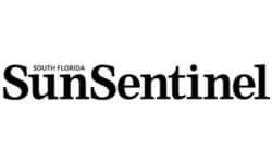 Image shows the South Florida Sun Sentinel Logo.